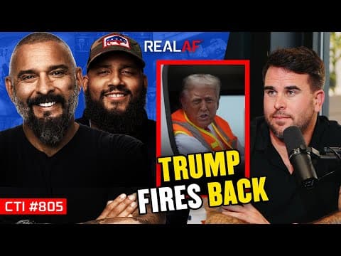 Trump Responds To Biden Calling His Supporters "Garbage" Ft. Josh Seiter - Ep 805 CTI thumbnail