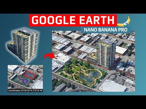 10 INSANE ways to Use Nano Banana Pro with GOOGLE EARTH: (Full Guide) Real World Locations thumbnail