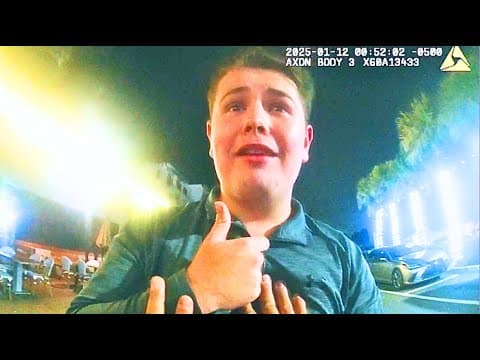 Entitled College Student Meets His Match With No Nonsense Cops thumbnail