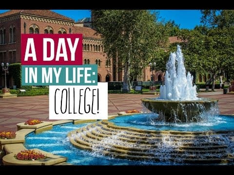 A Day in My Life: COLLEGE (USC) thumbnail
