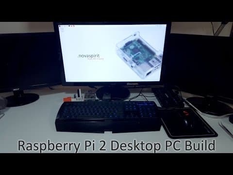 How to Turn a Raspberry Pi 2 into a Desktop Computer thumbnail