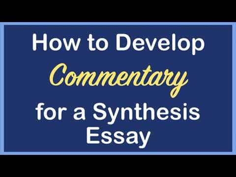 How to Improve Commentary for an AP Lang Synthesis Essay | Coach Hall Writes thumbnail