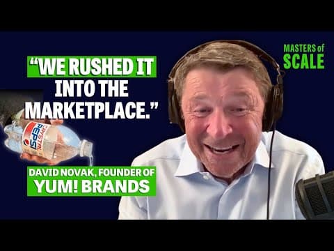 From Crystal Pepsi to Cool Ranch Doritos: Lessons from Yum! Brands founder David Novak thumbnail