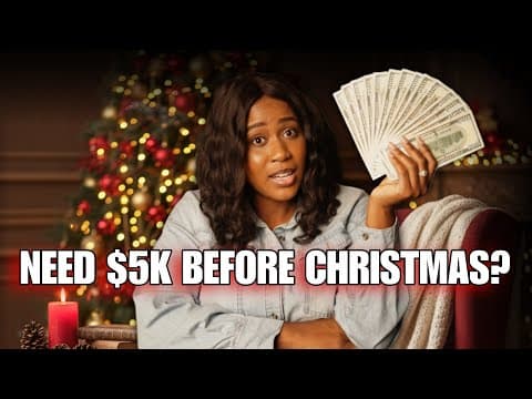 If You Need $5,000 Before The Holidays TRY THIS BEFORE ITS TOO LATE! thumbnail