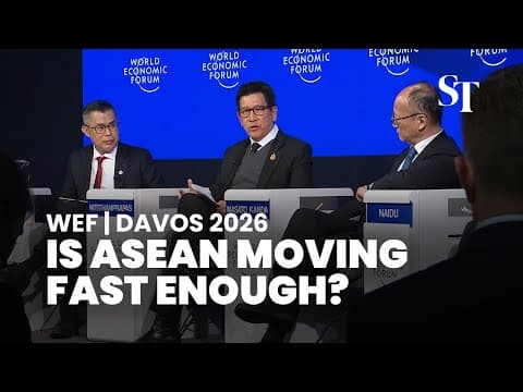 [FULL] Is ASEAN Moving Fast Enough? | World Economic Forum 2026 thumbnail