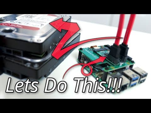 Building A NAS with Raspberry Pi 5 M.2 Hat+ thumbnail