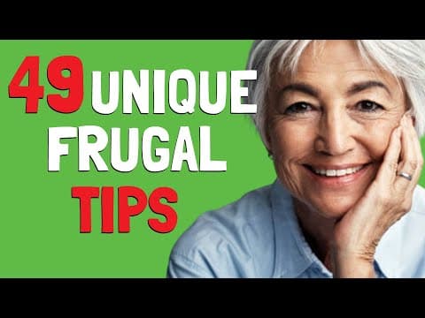 49 (NEW) Frugal Living Habits That Actually Work | Financial Independence (FIRE) thumbnail