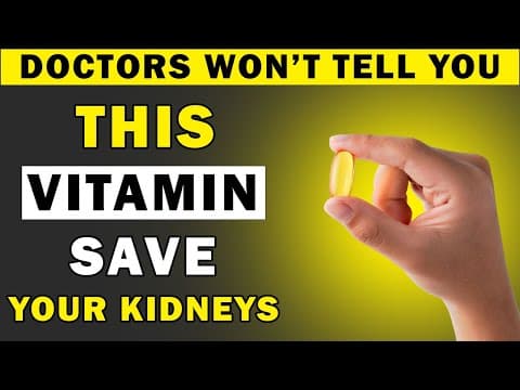 Top 4 Best Vitamins to Detox & Cleanse Your Kidneys Fast thumbnail