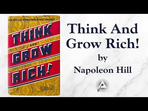 Think And Grow Rich! (1937 - 1st Edition) by Napoleon Hill thumbnail