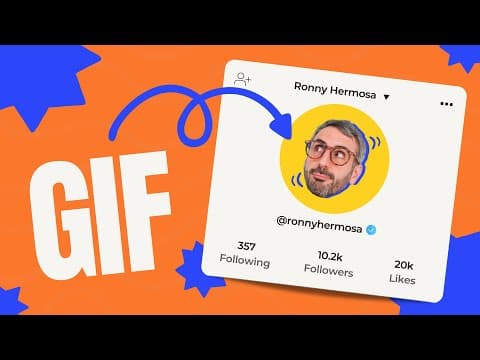 How to Create an Animated Profile Picture in Canva thumbnail