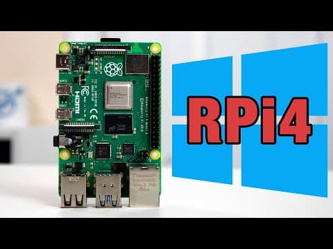 How to Run Windows 10 on Raspberry Pi 4 thumbnail