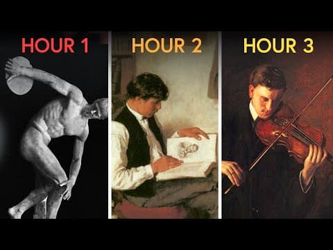 How to Become a Renaissance Man in Just 3 Hours a Day thumbnail