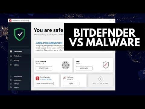 Is Bitdefender Total Security 2019 Effective Against Malware? thumbnail