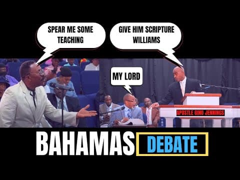 Pastor Gino Jennings - [Bahamas Debate] - [REPNTANCE] thumbnail