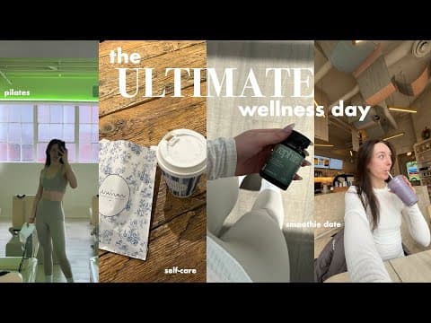 the ULTIMATE self-care day | wellness date, workout class, skincare routine (Toronto vlog) thumbnail