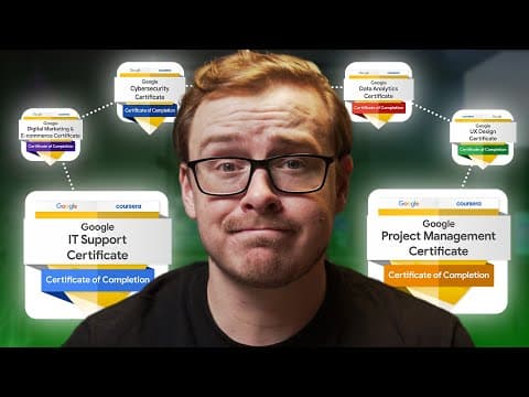6 FREE Google Certifications That Lead To High Paying Jobs thumbnail