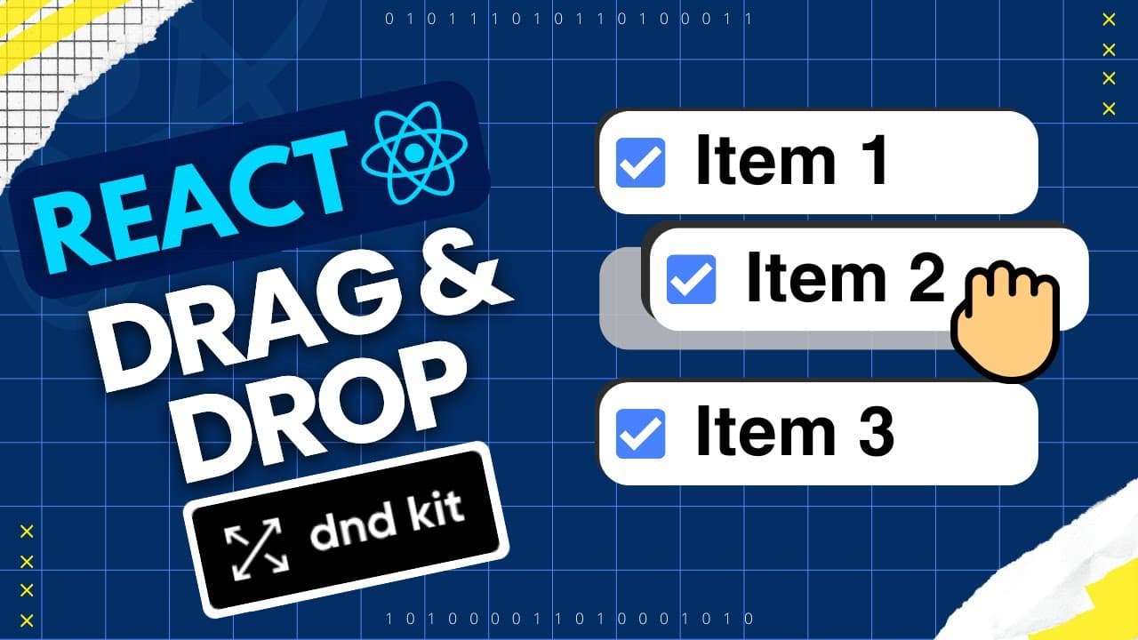React Drag And Drop (dnd-kit) | Beginners Tutorial | Glasp