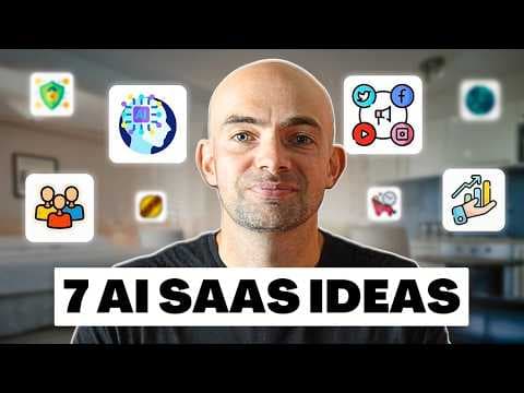7 AI SaaS Ideas You Can Build As A Solo Founder in 2025 thumbnail