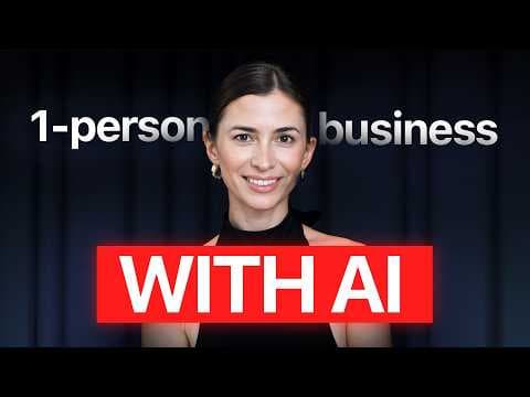 Launch a $1M AI Business Solo — No Employees, No Investment, No Code thumbnail