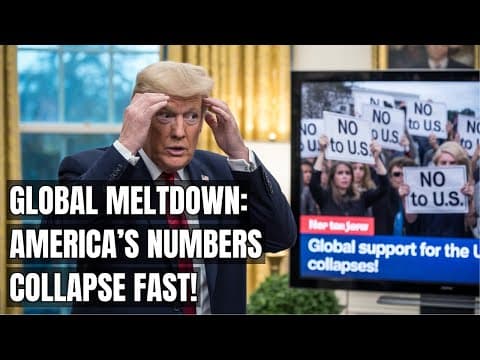 Global Pullback Begins: Key Numbers Collapse as the World Steps Away! Trump's Tariffs Backfire Badly thumbnail
