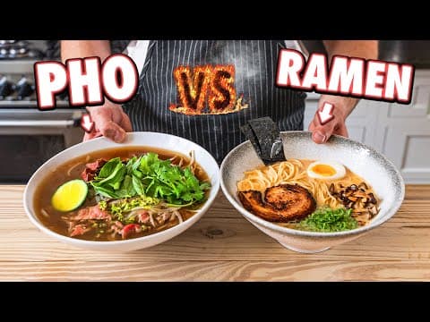 Tonkotsu Ramen Vs. Pho thumbnail