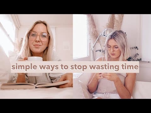 How to Stop Wasting Time and Boost Productivity thumbnail