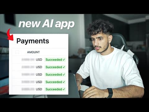 Watch Me Build & Sell ANOTHER AI App in 10 Hours thumbnail
