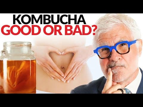 STOP Drinking Kombucha… Until You Watch This! | Dr. Steven Gundry thumbnail