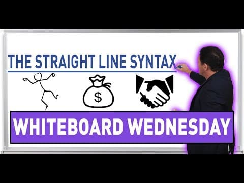 How to Structure a Straight Line Sales Conversation thumbnail