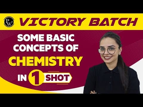 Some Basic Concepts of Chemistry in One Shot - JEE/NEET/Class 11th Boards || Victory Batch thumbnail