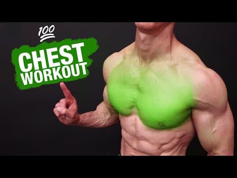 The 💯 Chest Workout (MOST EFFECTIVE!) thumbnail
