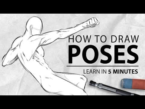 How to Draw Dynamic Poses in Just 5 Minutes thumbnail
