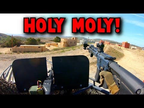 Airsoft on a REAL Military Base! (Part 3) - INTENSE Airsoft Vehicle Battle! thumbnail