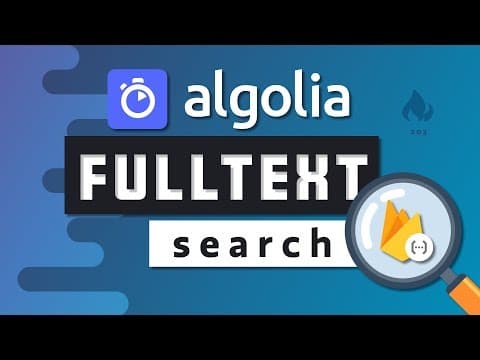 Fullstack Autocomplete Search with Algolia thumbnail