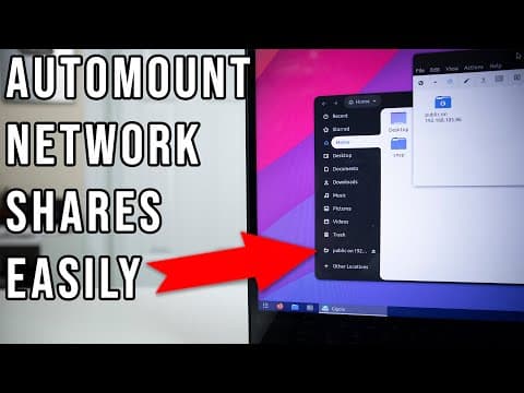 How to Auto Mount Network Shares on Ubuntu Using Gigolo thumbnail