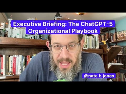 The ChatGPT-5 Organizational Playbook thumbnail