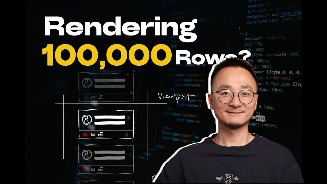 Frontend System Design Essentials: Virtualization Explained | Glasp