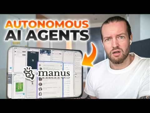 Manus AI: Worlds FIRST Autonomous AI AGENT! thumbnail