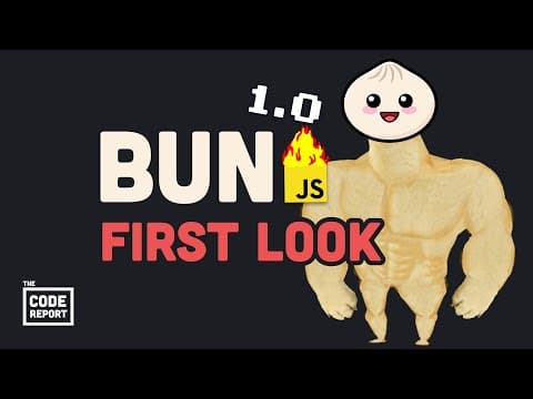 Bun is disrupting JavaScript land thumbnail