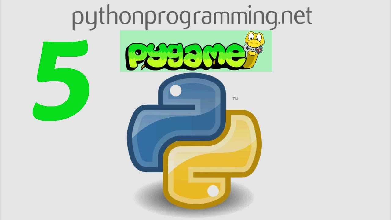 Game Development in Python 3 With PyGame - 5 - Display Text on Screen ...