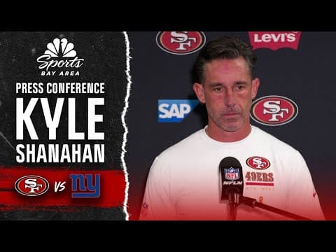 Kyle Shanahan discusses Mykel Williams' injury, takeaways from win vs. Giants | NBC Sports Bay Area thumbnail