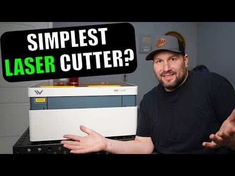 Surprising Results From This 20W Laser Cutter: WeCreat Vision Material Test and Projects thumbnail