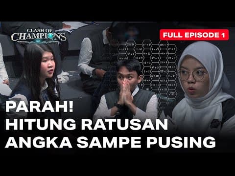Ruangguru Clash of Champions Episode 1 | PARAH!!! HITUNG RATUSAN ANGKA SAMPE PUSING thumbnail