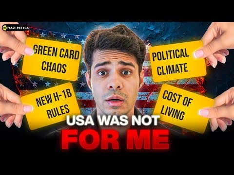 Don’t Come to USA in 2026 Unless... thumbnail
