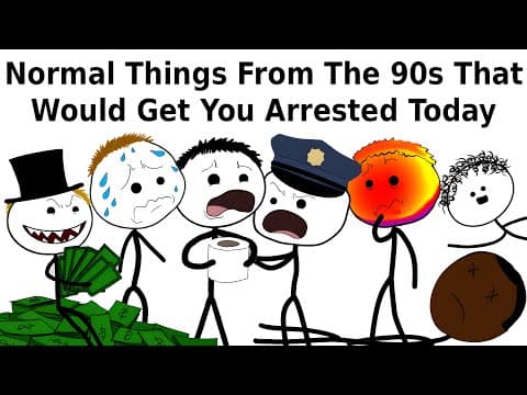 Normal Things From The 90s That Would Get You Arrested Today thumbnail