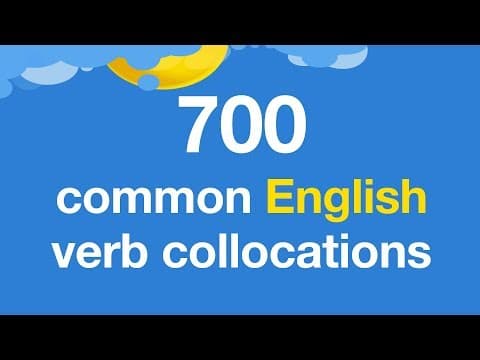 700 common English verb collocations thumbnail