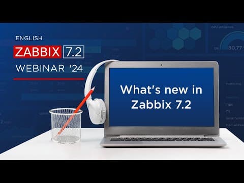 Zabbix Webinars: What's new in Zabbix 7.2 thumbnail