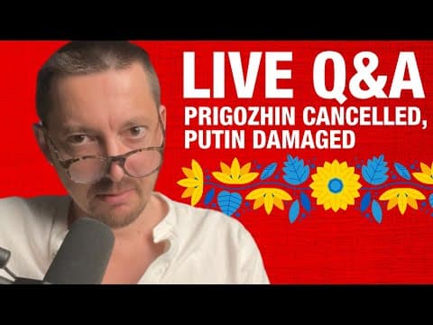 How Badly Rocked Is Putin's Regime? Mutiny Aftermath. thumbnail