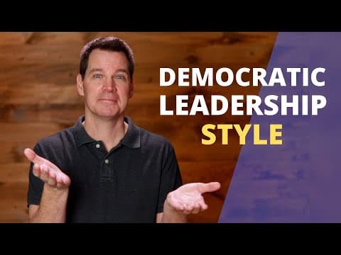 Democratic Leadership Style thumbnail