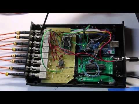 Fiberoptic joystick with quadrature encoders and arduino thumbnail
